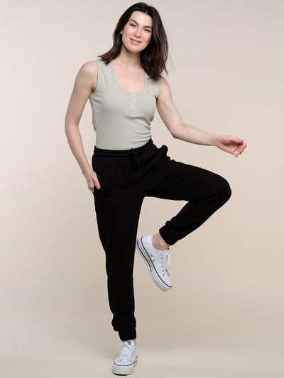 womens jogging pants with elastic ankles